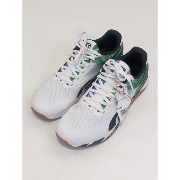 Reebok Nano X3 Training Shoes White Green Blue HP6076 Men’s 9.5 main image 8